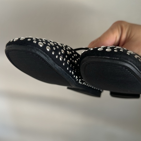 New with tags H&M studded black Mary Jane’s - Picture 8 of 14